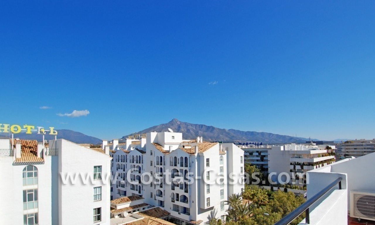 Double appartement penthouse à acheter dans le centre de Puerto Banus, Marbella 5