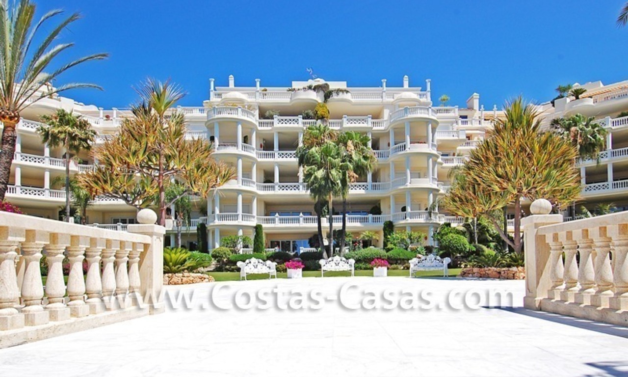 Appartement exclusif en première ligne de plage en vente, nouvelle Mille d' Or, Marbella - Estepona 26