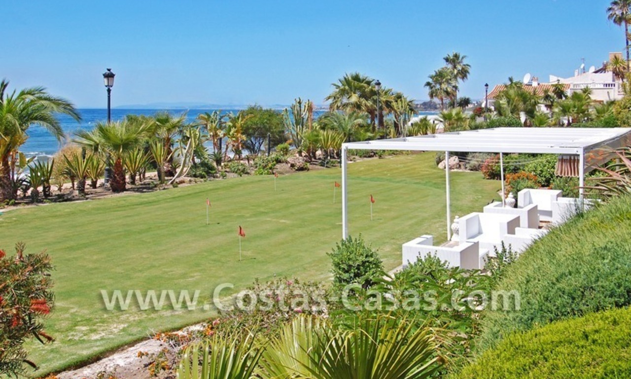 Appartement exclusif en première ligne de plage en vente, nouvelle Mille d' Or, Marbella - Estepona 22