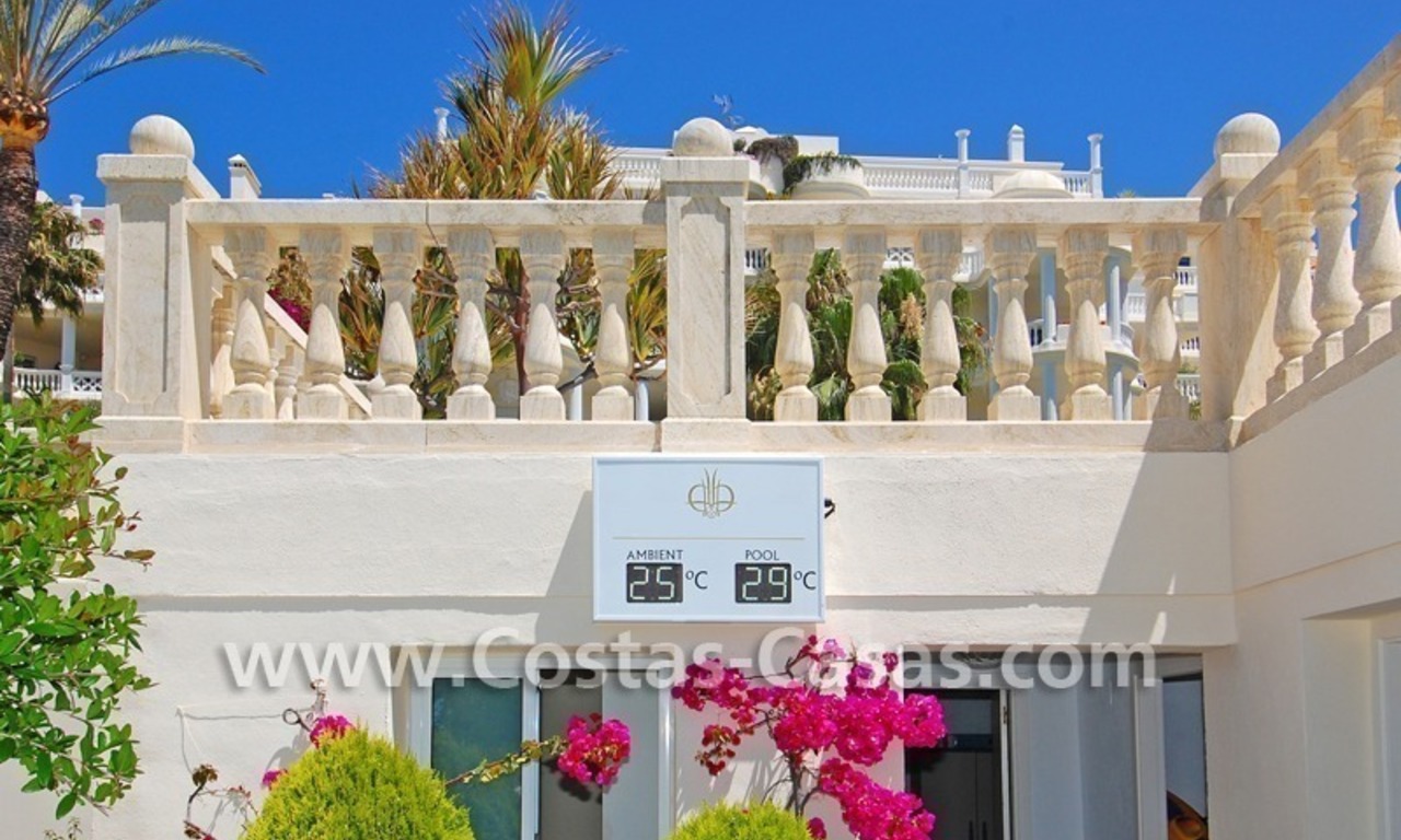 Appartement exclusif en première ligne de plage en vente, nouvelle Mille d' Or, Marbella - Estepona 30
