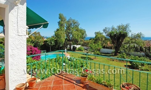 Villa à vendre sur la Mille d' Or à Marbella 