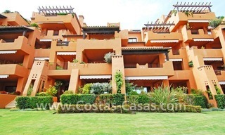 Appartement de luxe à acheter dans un complexe de plage sur la nouvelle Mille d' Or dans la zone entre Marbella et Estepona 11