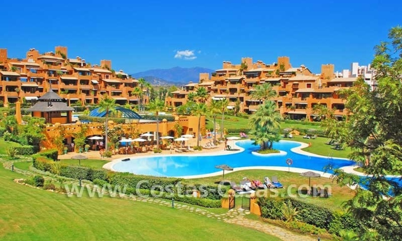 Appartement de plage luxueux à vendre dans un complexe sur la nouvelle Mille d' Or dans la zone entre Marbella et Estepona centre 22