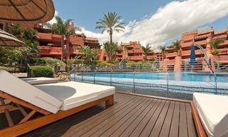 Penthouse de luxe à vendre dans un complexe en première ligne de plage sur la nouvelle Mille d' Or dans la zone entre Marbella et Estepona centre 22