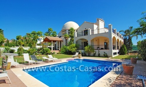 Villa de luxe à vendre, complexe exclusif de golf, Nouvelle Mille d’Or, entre Marbella et Estepona 
