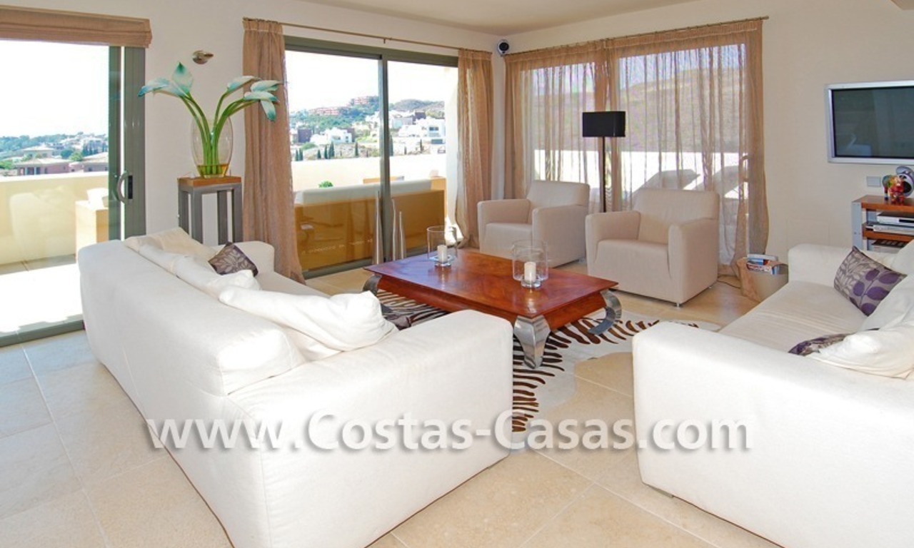 Penthouse moderne de luxe en première ligne de golf dans un complexe de 5 étoiles dans la zone de Benahavis - Estepona - Marbella 10