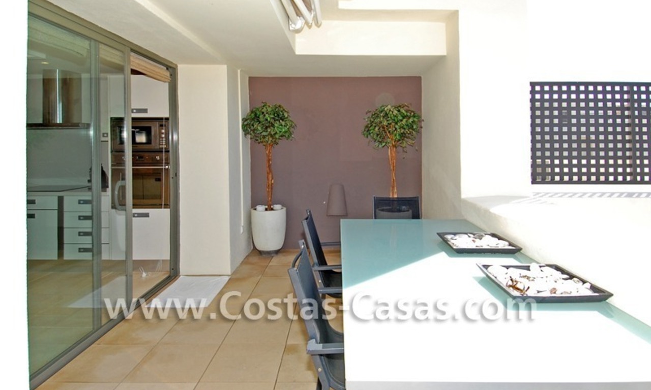 Penthouse moderne de luxe en première ligne de golf dans un complexe de 5 étoiles dans la zone de Benahavis - Estepona - Marbella 4