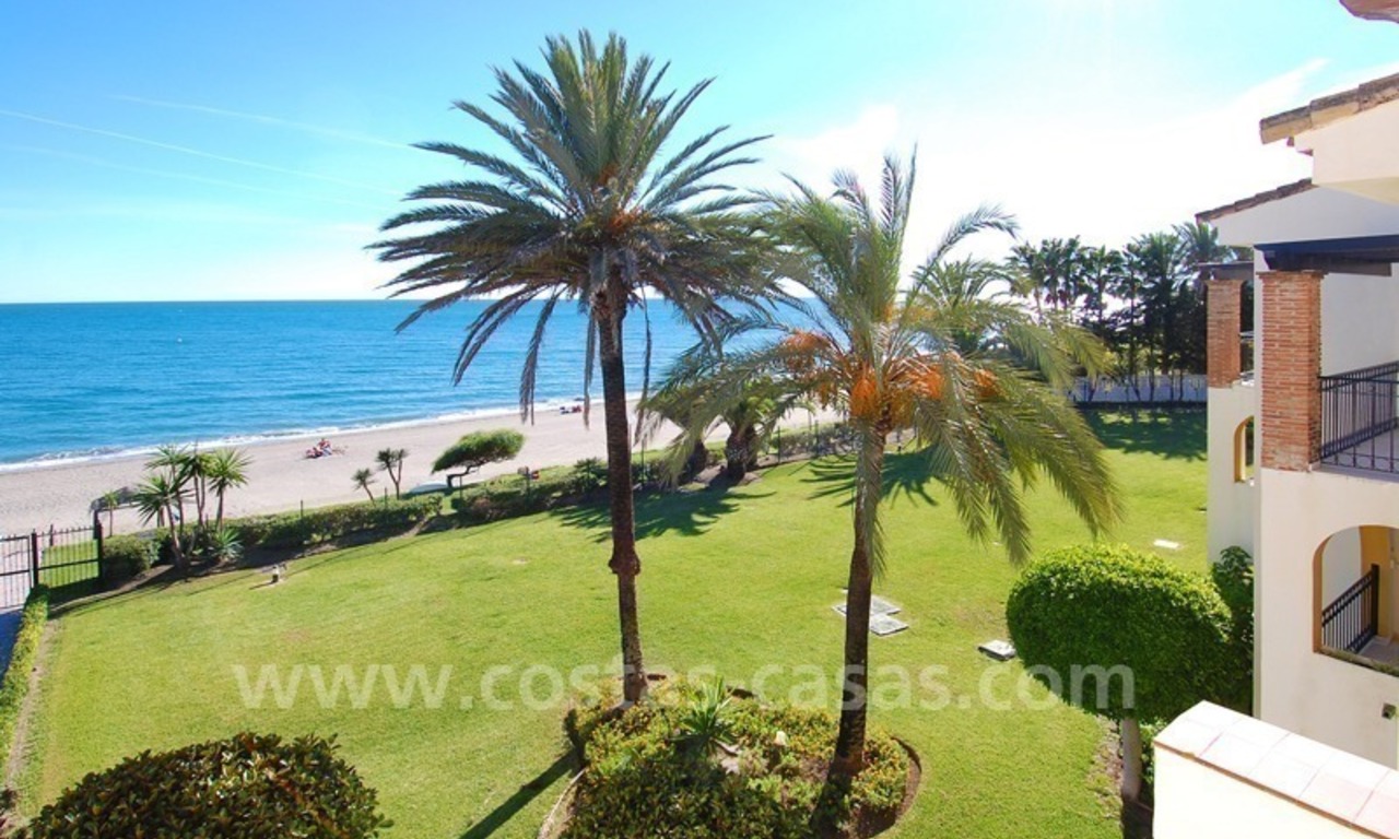 Appartement penthouse en première ligne de plage à vendre, Nouvelle Mille d' Or, Marbella - Estepona 6