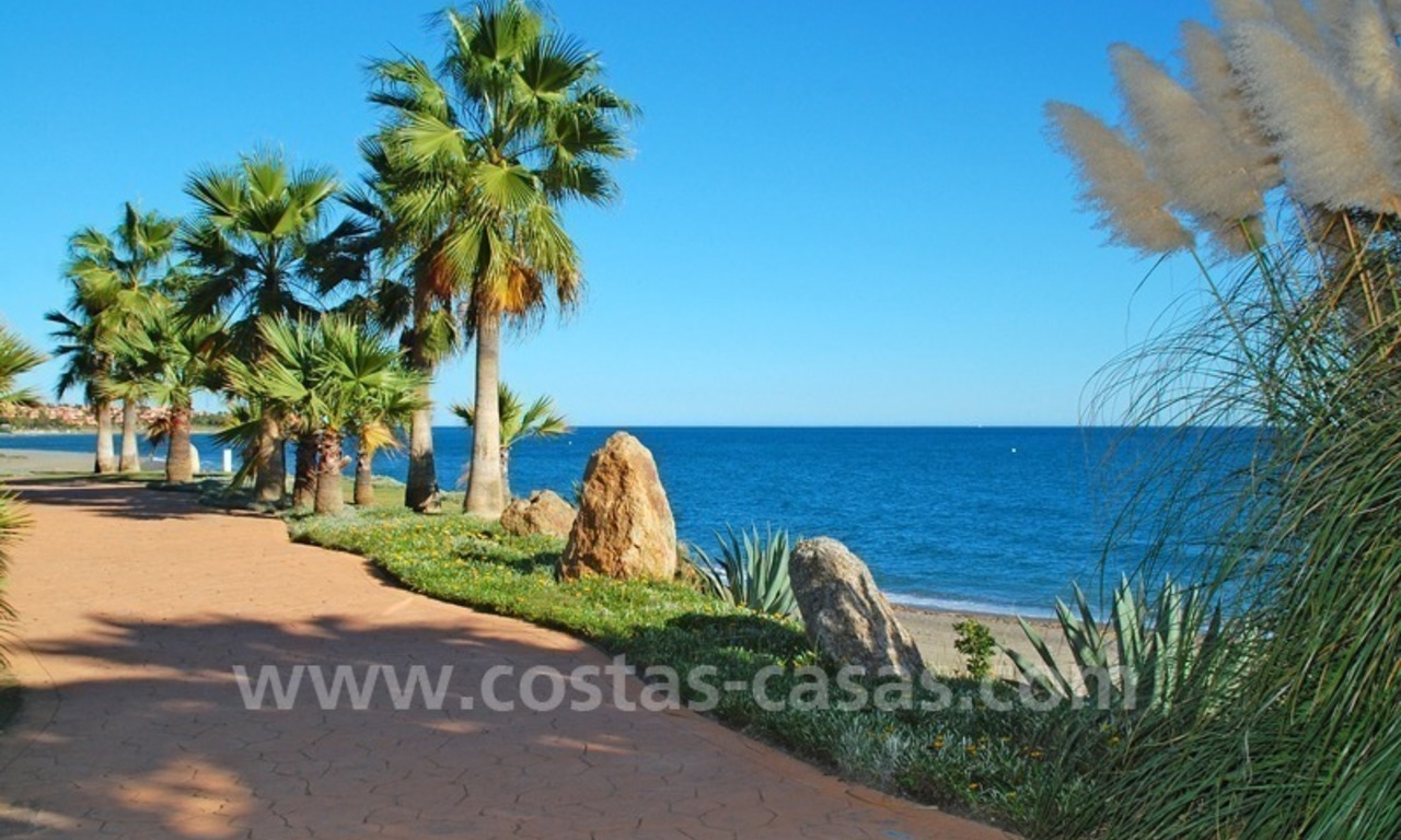Appartement penthouse en première ligne de plage à vendre, Nouvelle Mille d' Or, Marbella - Estepona 28