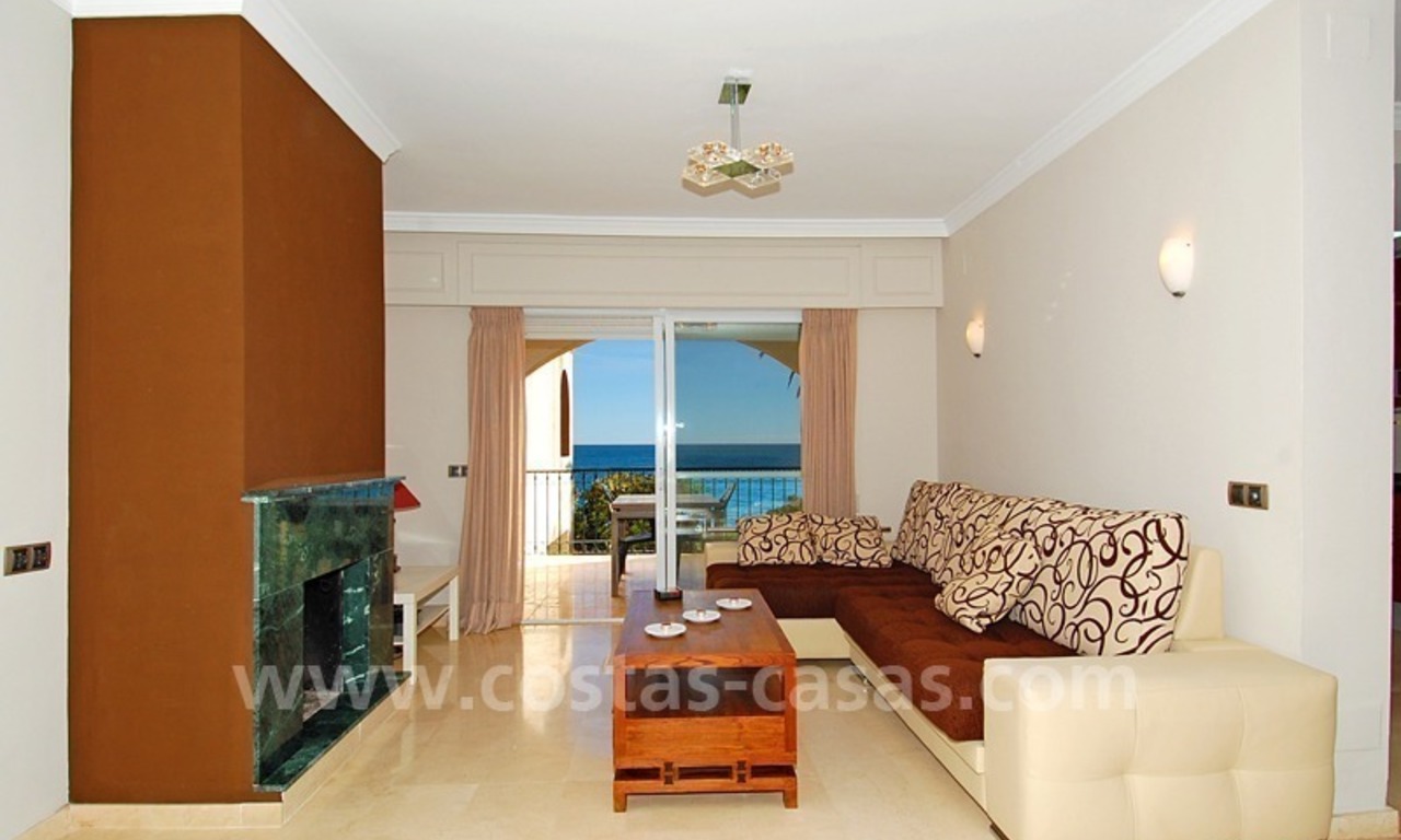 Appartement penthouse en première ligne de plage à vendre, Nouvelle Mille d' Or, Marbella - Estepona 8
