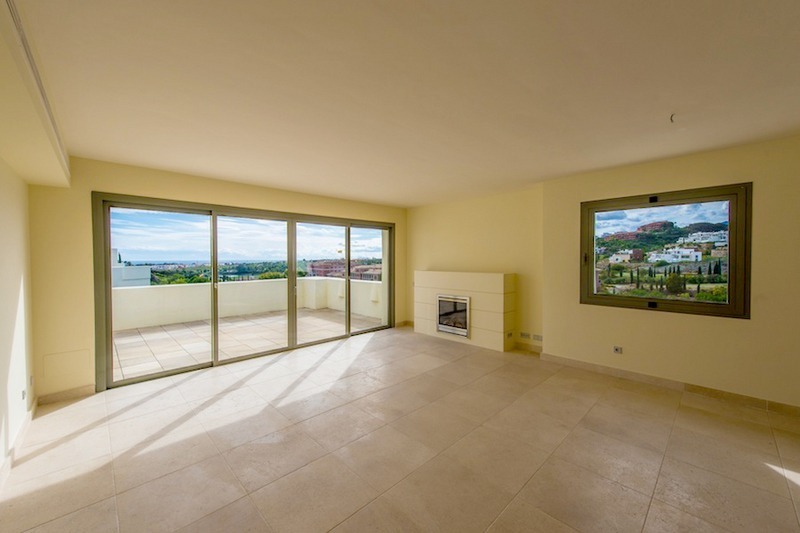  Appartement moderne contemporain de luxe en première ligne de golf à vendre dans un complexe de golf de 5 étoiles dans la zone de Benahavis - Estepona - Marbella