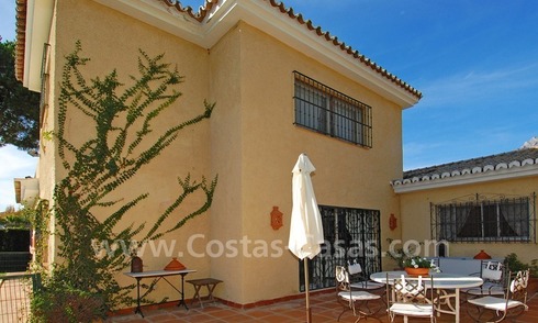 Villa rustique à acheter sur le Golden Mile à Marbella 