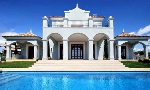 Villa de luxe à vendre près d' un parcours de golf à Marbella 
