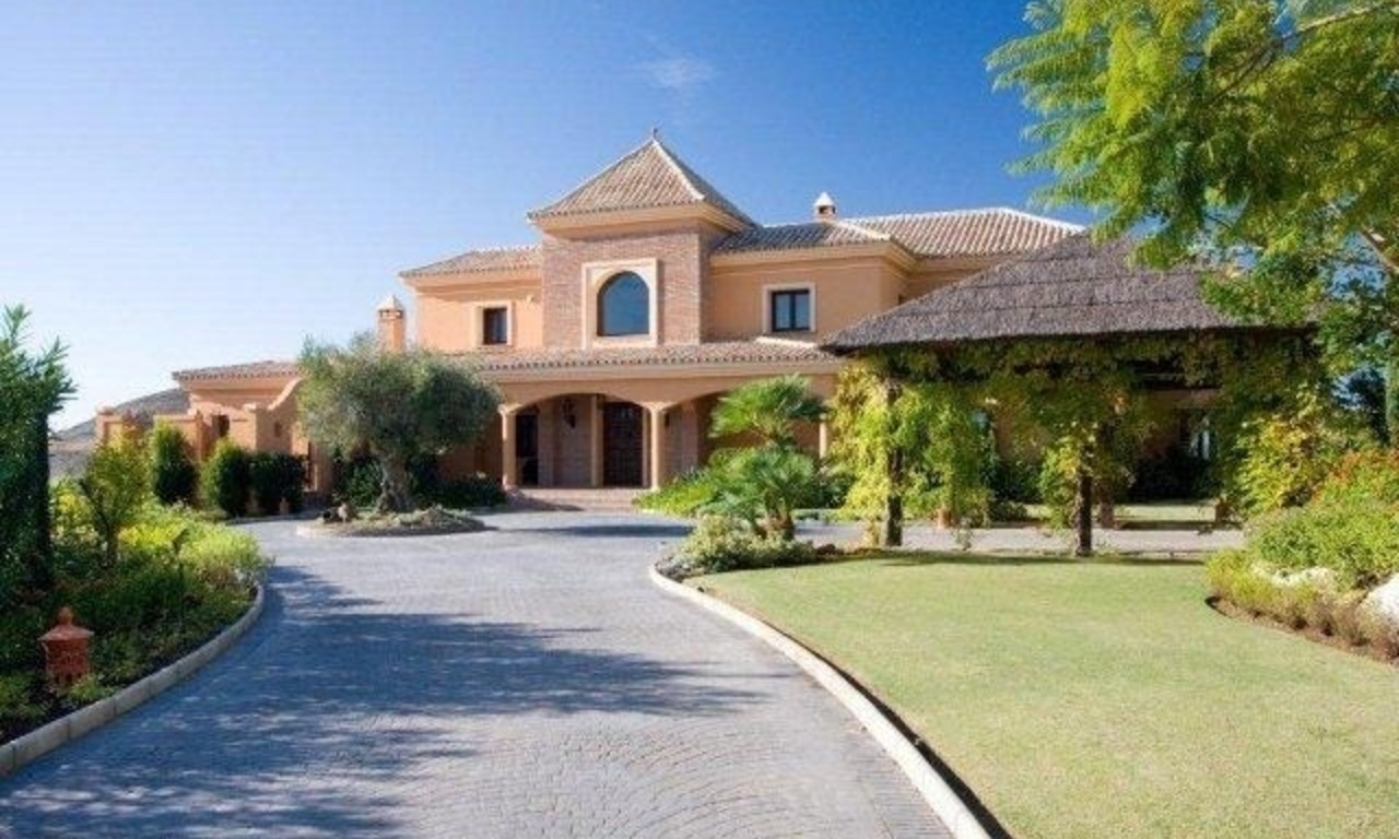 Villa/manoir de luxe en vente sur un parcours de golf dans la région de Marbella - Benahavis 1
