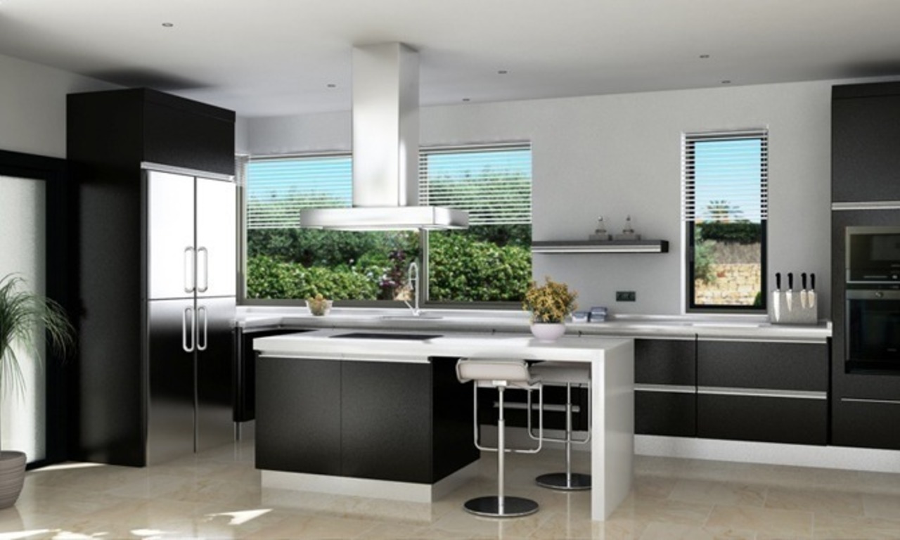 Villa moderne sous construction à vendre dans la zone de Marbella - Benahavis 3