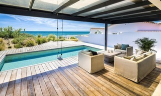 Villa moderne en bord de mer à vendre à Marbella avec vue sur la Méditerranée 1195 