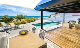 Villa moderne en bord de mer à vendre à Marbella avec vue sur la Méditerranée 1200 