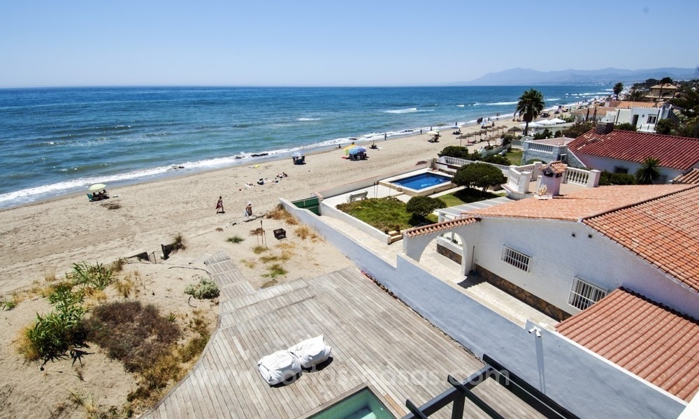 Villa moderne en bord de mer à vendre à Marbella avec vue sur la Méditerranée 1218