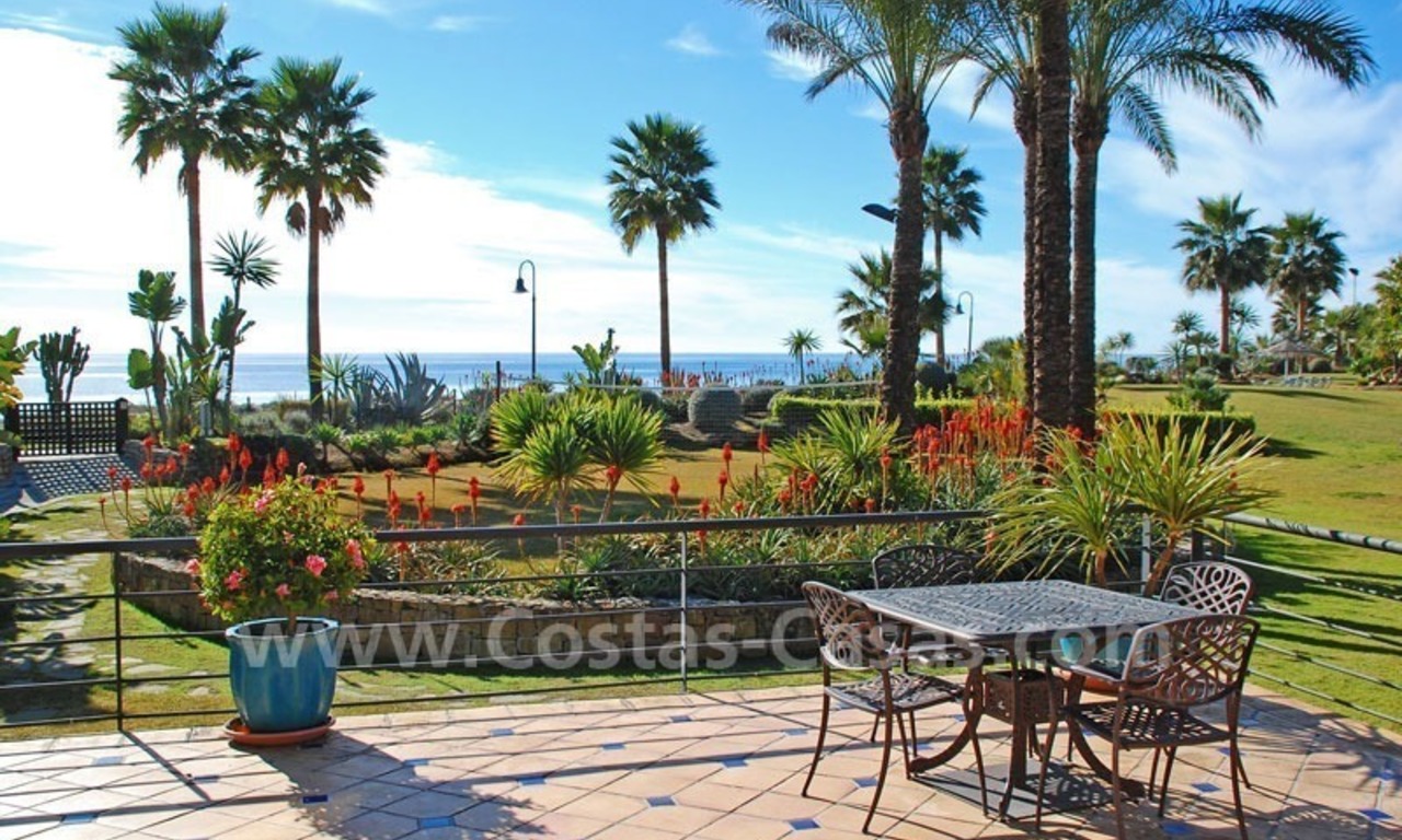 Appartement de luxe en première ligne de plage à vendre sur la nouvelle Mille d’ Or entre Puerto Banus - Marbella et le centre d'Estepona 22