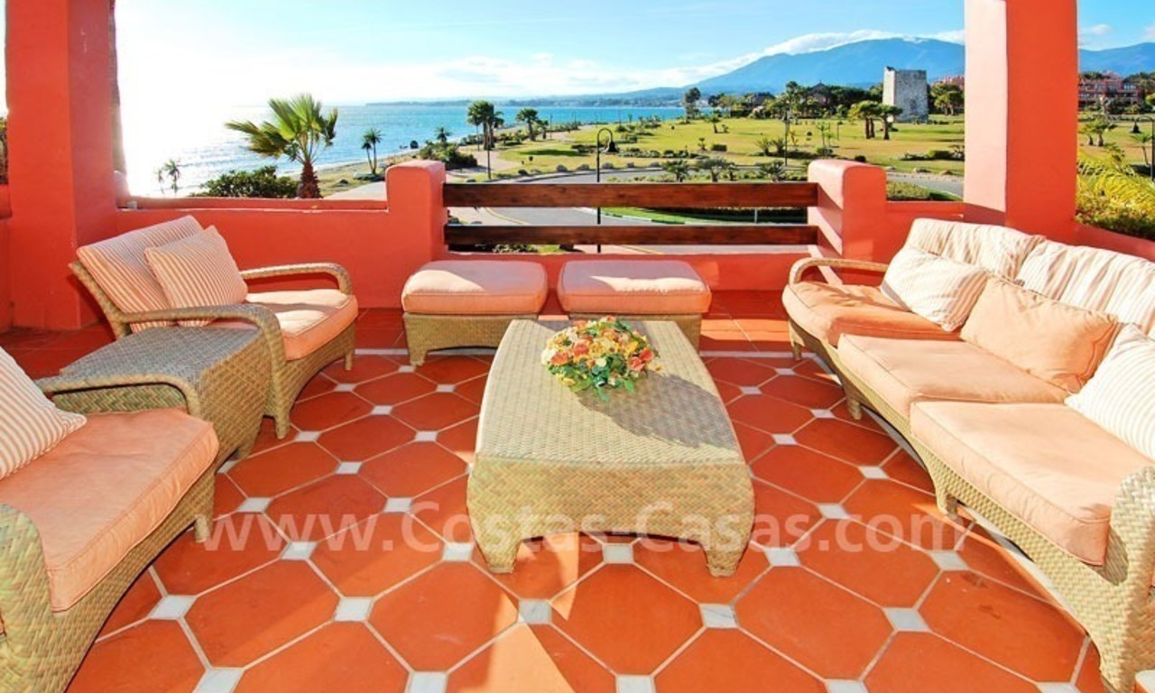 Penthouse sur un coin, très luxueux à vendre sur la nouvelle Mille d' Or entre Marbella et Estepona centre 16