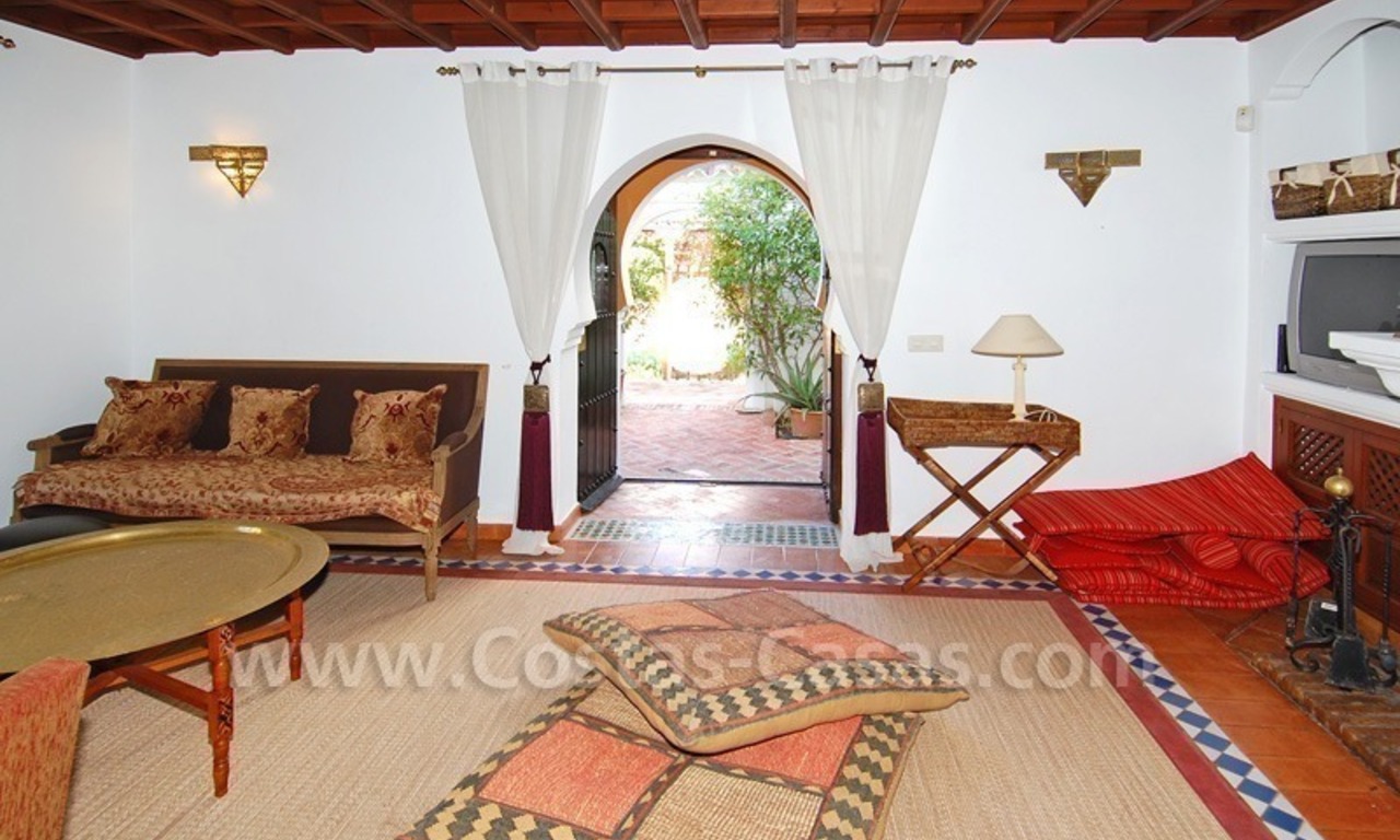 Maison double de style andalou marocain à vendre sur la Mille d' or près de Puerto Banús 16