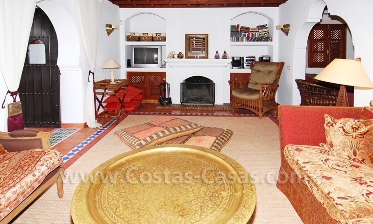 Maison double de style andalou marocain à vendre sur la Mille d' or près de Puerto Banús 18