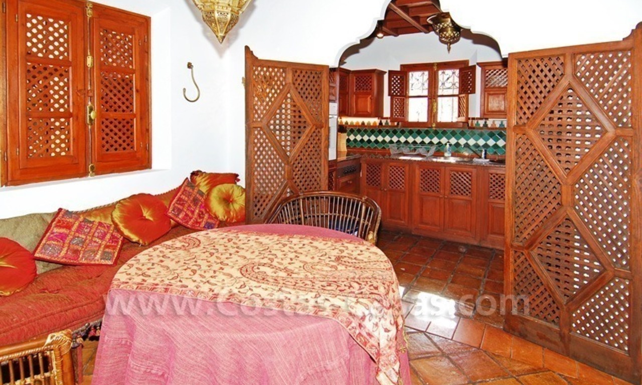 Maison double de style andalou marocain à vendre sur la Mille d' or près de Puerto Banús 19