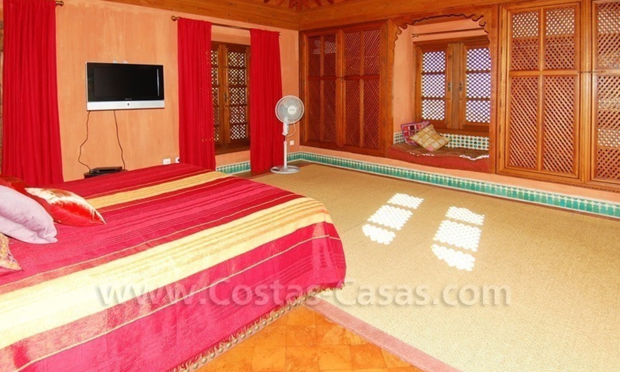 Maison double de style andalou marocain à vendre sur la Mille d' or près de Puerto Banús 12