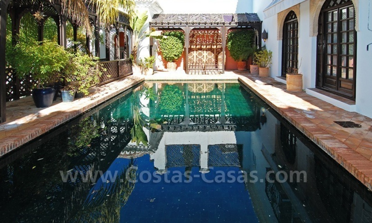 Maison double de style andalou marocain à vendre sur la Mille d' or près de Puerto Banús 3