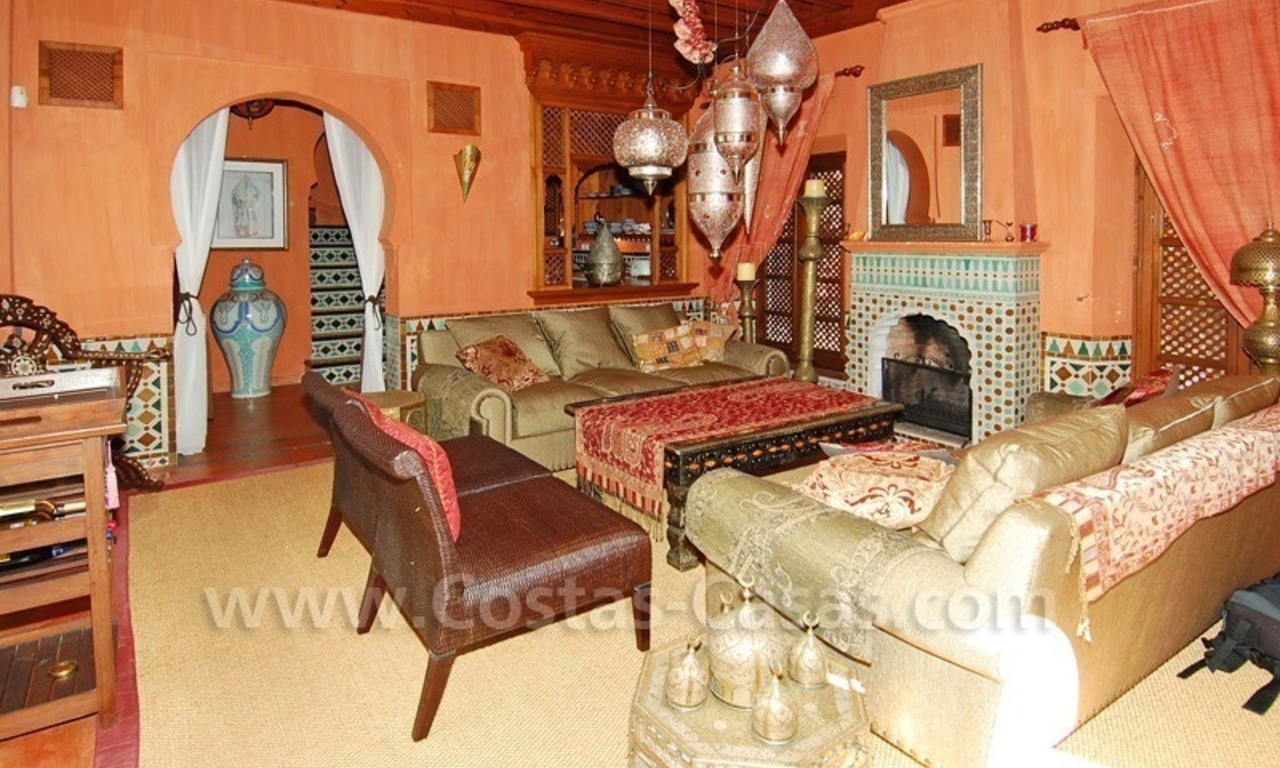 Maison double de style andalou marocain à vendre sur la Mille d' or près de Puerto Banús 9