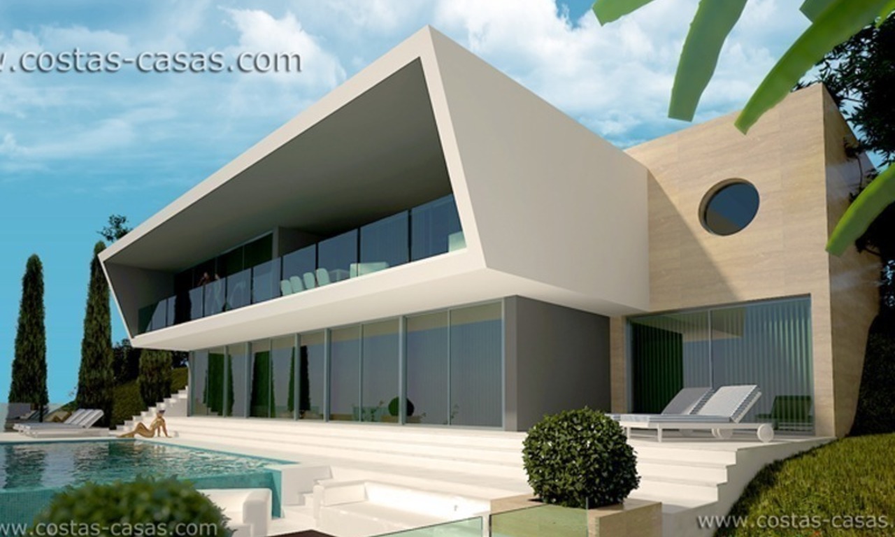 Villa contemporaine moderne de luxe à vendre dans la zone de Marbella - Estepona sur la Costa del Sol 0