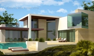 Opportunité! Villa nouvellement construite de style contemporain à vendre dans la zone de Marbella - Estepona 1