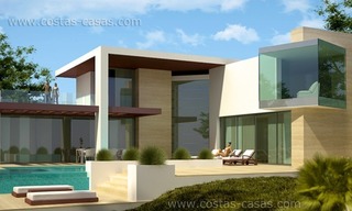 Opportunité! Villa nouvellement construite de style contemporain à vendre dans la zone de Marbella - Estepona 0