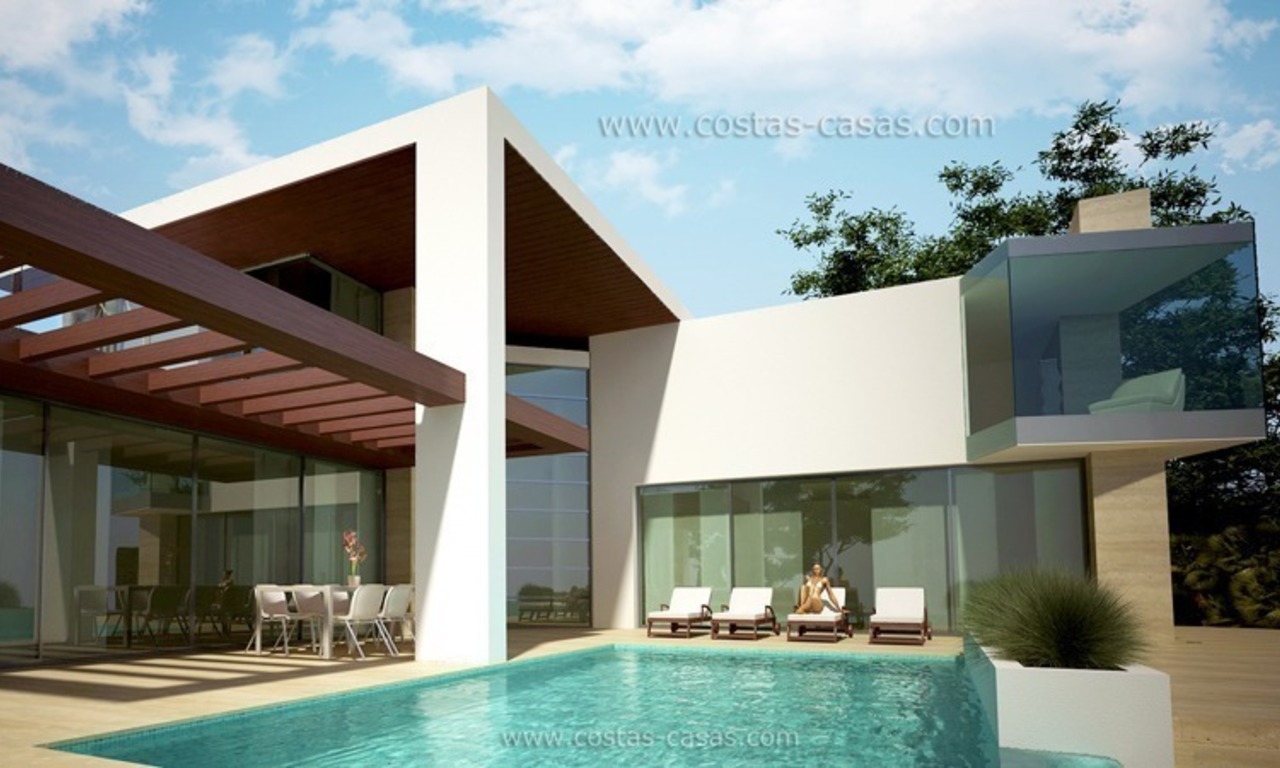 Opportunité! Villa nouvellement construite de style contemporain à vendre dans la zone de Marbella - Estepona 2
