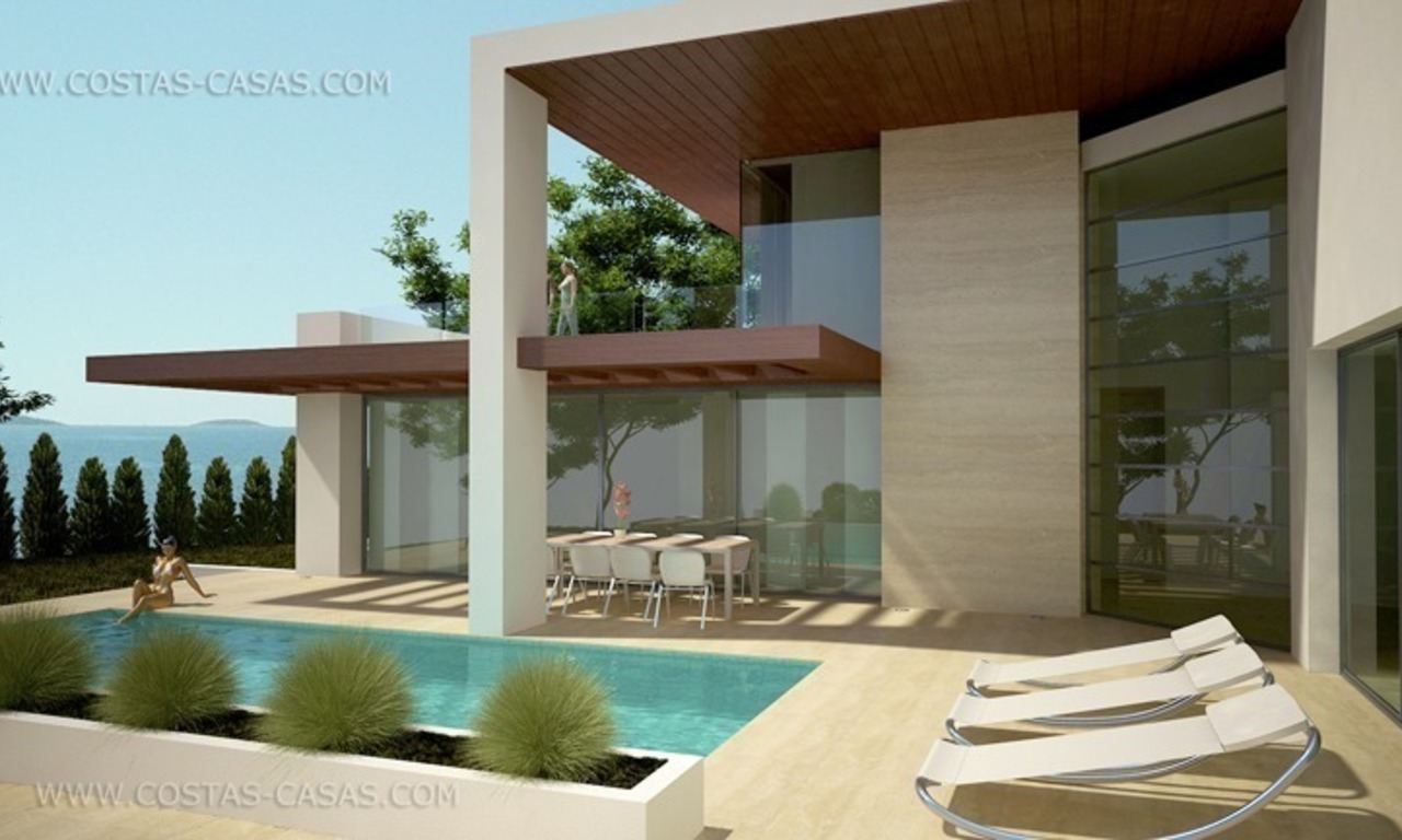 Opportunité! Villa nouvellement construite de style contemporain à vendre dans la zone de Marbella - Estepona 3