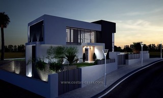 Villa moderne à vendre, première ligne de golf, Nueva Andalucía à Marbella 21