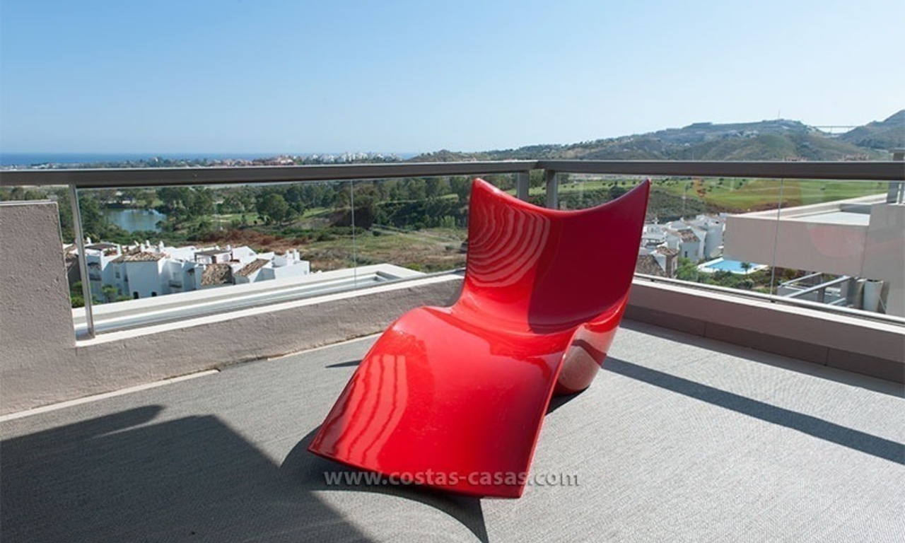 À louer: Nouveau, style contemporain luxueux, penthouse de vacances à Marbella - Benahavis sur la Costa del Sol 7