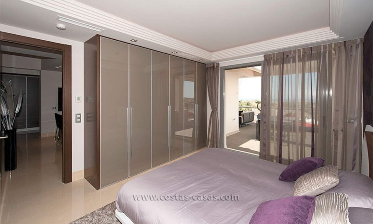 À louer: Nouveau, style contemporain luxueux, penthouse de vacances à Marbella - Benahavis sur la Costa del Sol 17