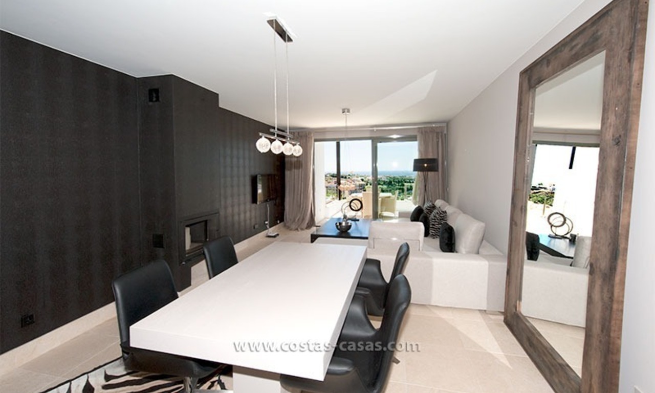 Nouvel appartement de luxe de style contemporain à louer à Marbella - Benahavis dans un complexe de golf sur la Costa del Sol 9