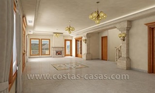Nouvelle villa de style classique à vendre sur la Mille d' Or à Marbella 3