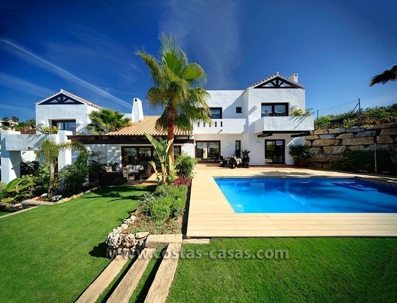 Villa de luxe contemporaine en seconde ligne de golf à vendre à Marbella - Benahavis