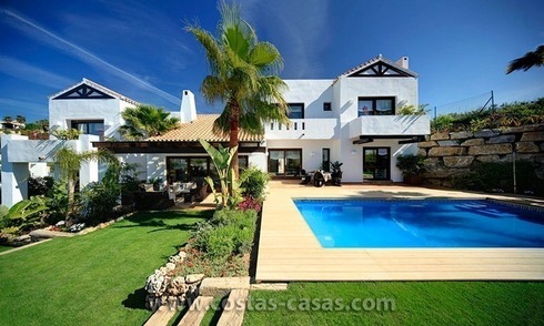 Villa de luxe contemporaine en seconde ligne de golf à vendre à Marbella - Benahavis 