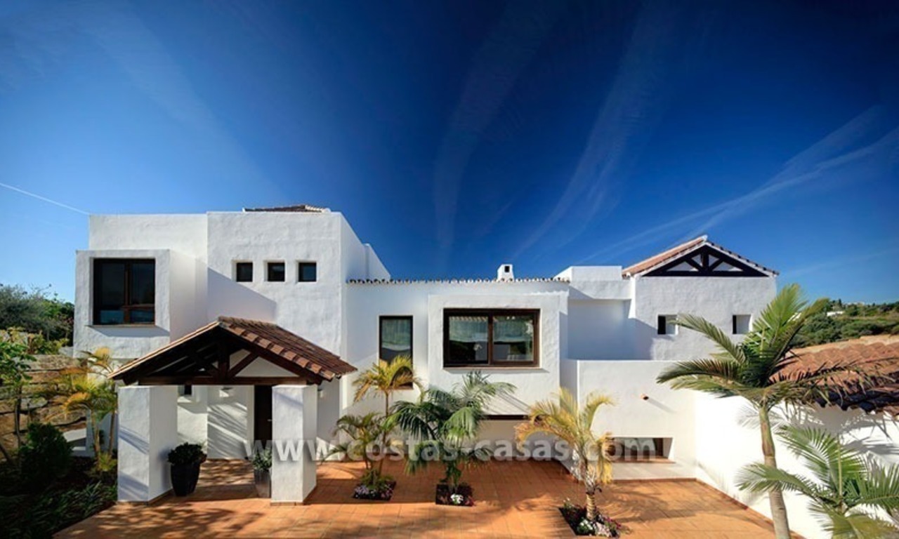 Villa de luxe contemporaine en seconde ligne de golf à vendre à Marbella - Benahavis 3