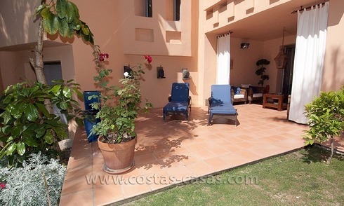 Appartement exclusif de luxe à acheter sur la Mille d' Or à Marbella 