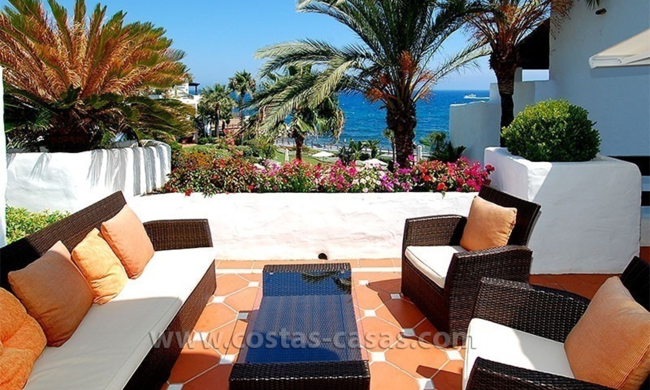Penthouse de plage à vendre à Puerto Banús - Marbella 1