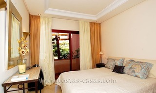 Pour une location de vacances: Appartement de luxe en première ligne de plage, nouvelle Mille d' Or, Marbella - Estepona, Costa del Sol 15