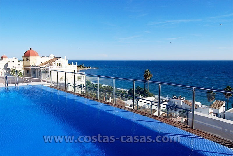À vendre: Nouveaux appartements de plage sur la nouvelle Mille d’Or, entre Marbella et Estepona