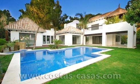 À vendre: nouvelle villa de luxe près de la mer à Marbella 