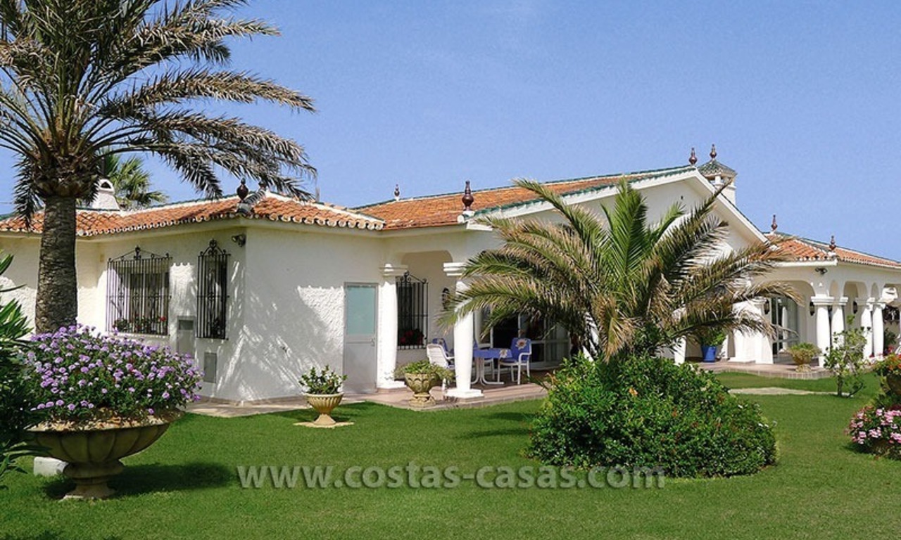 À vendre: Villa en première ligne de plage à Marbella 3