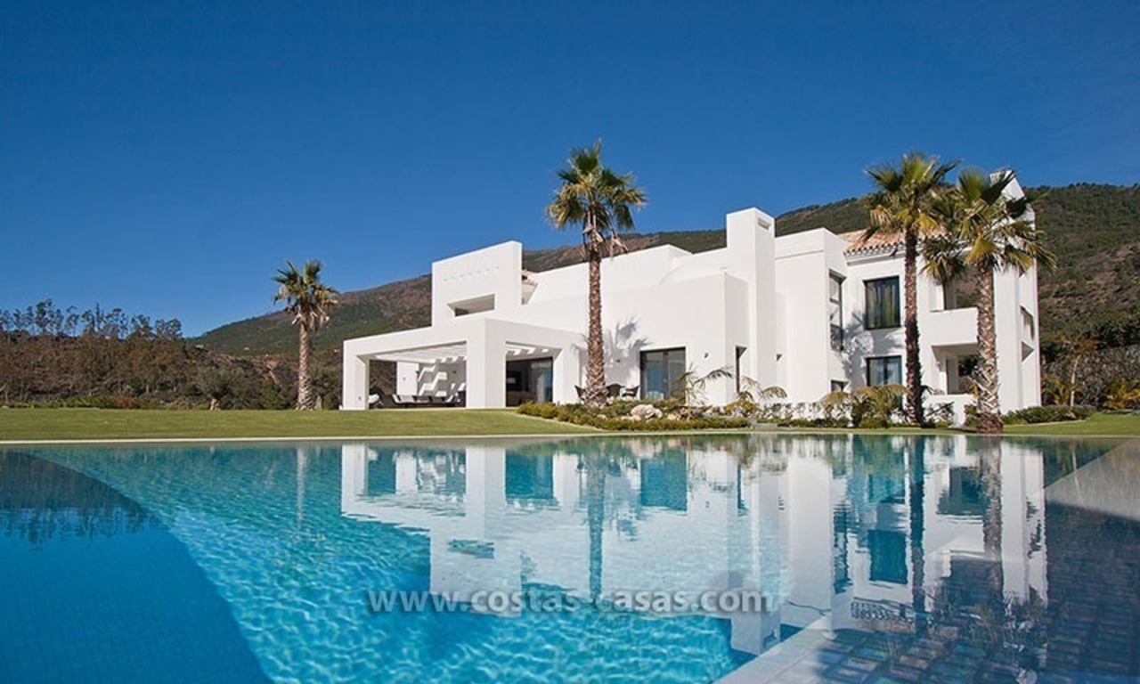 À vendre: Nouvelle villa de style moderne à La Zagaleta entre Benahavís et Marbella 0